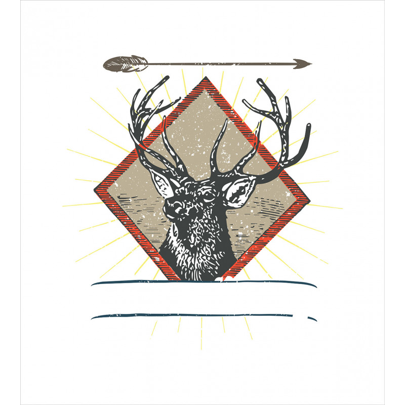 Hipster Wild Antler Duvet Cover Set