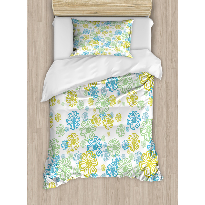 Ornate Flourish Pattern Duvet Cover Set