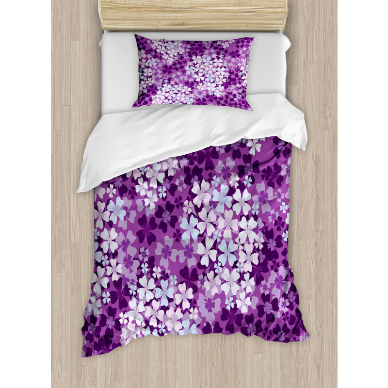 Hydrangea Lilacs Field Duvet Cover Set