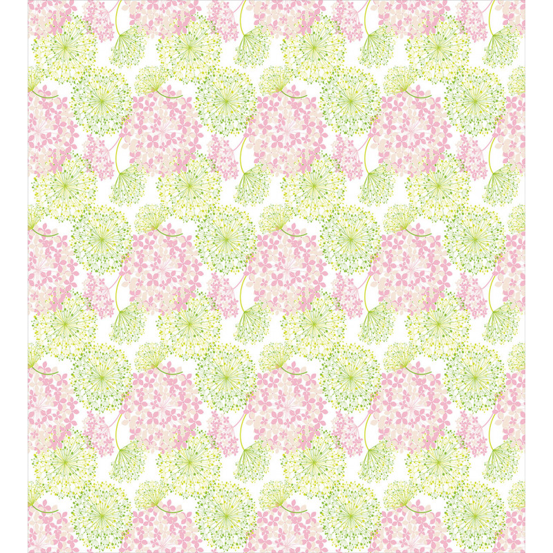 Dandelion Flower Pattern Duvet Cover Set