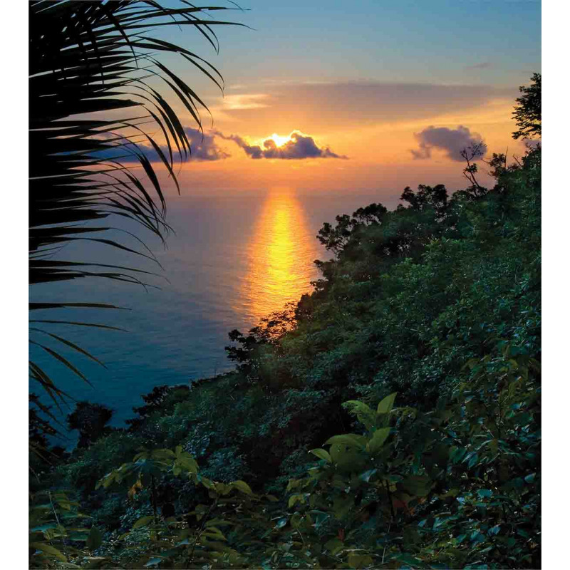 Sunrise on Ocean Seaside Duvet Cover Set