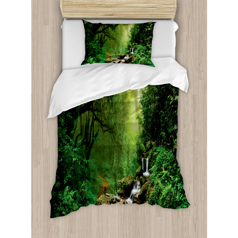 Spring in Nepal Footpath Duvet Cover Set