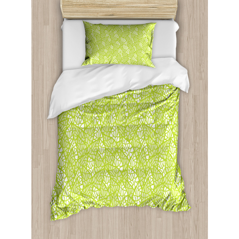 Ecology Garden Leaves Duvet Cover Set