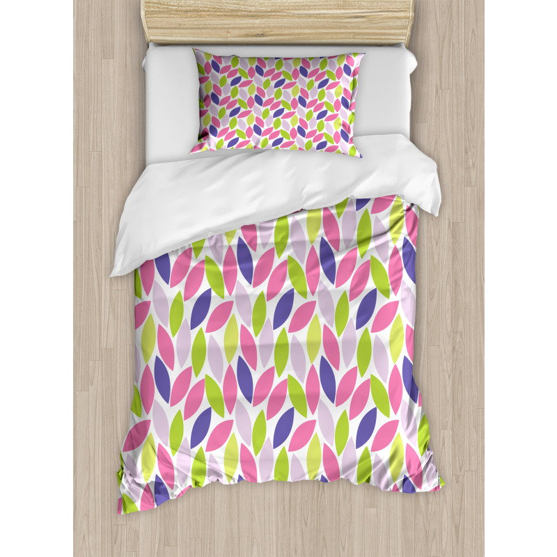 Botanic Leaf Pattern Duvet Cover Set