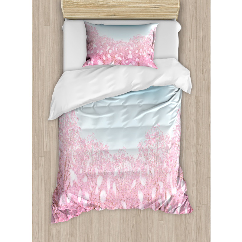 Cherry Blossom View Duvet Cover Set