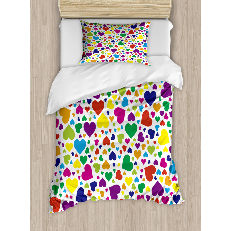 Love Honeymoon Joyful Duvet Cover Set