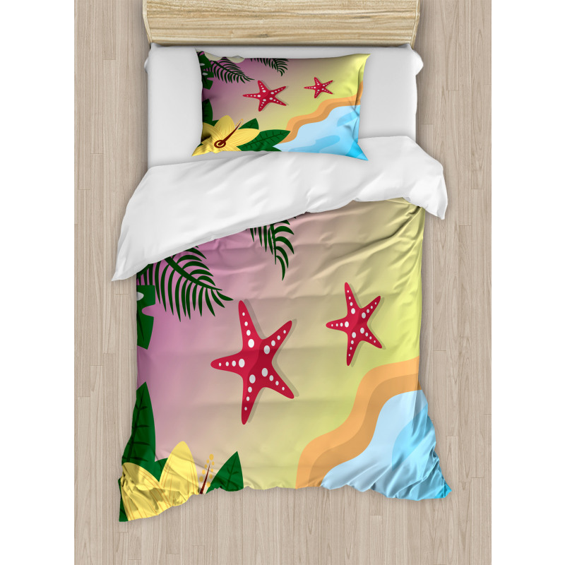 Lovey Tropic Nautical Duvet Cover Set