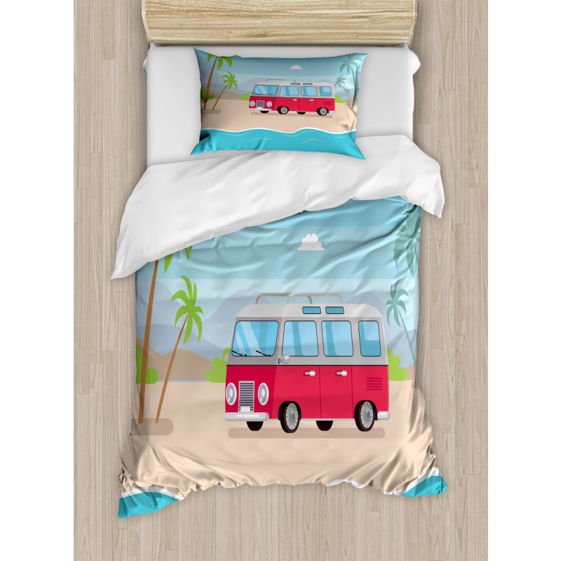 Happy Camper Van Bay Duvet Cover Set