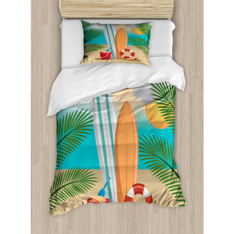 Summer Holiday Fun Duvet Cover Set