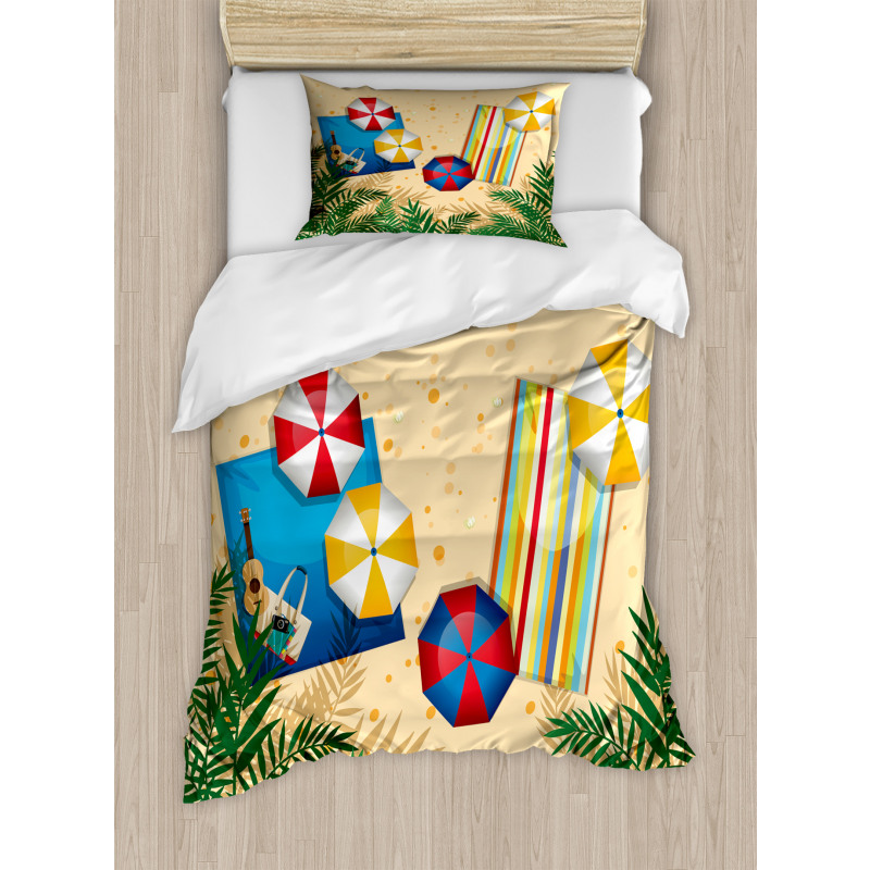 Tranquil Coast Fun Duvet Cover Set