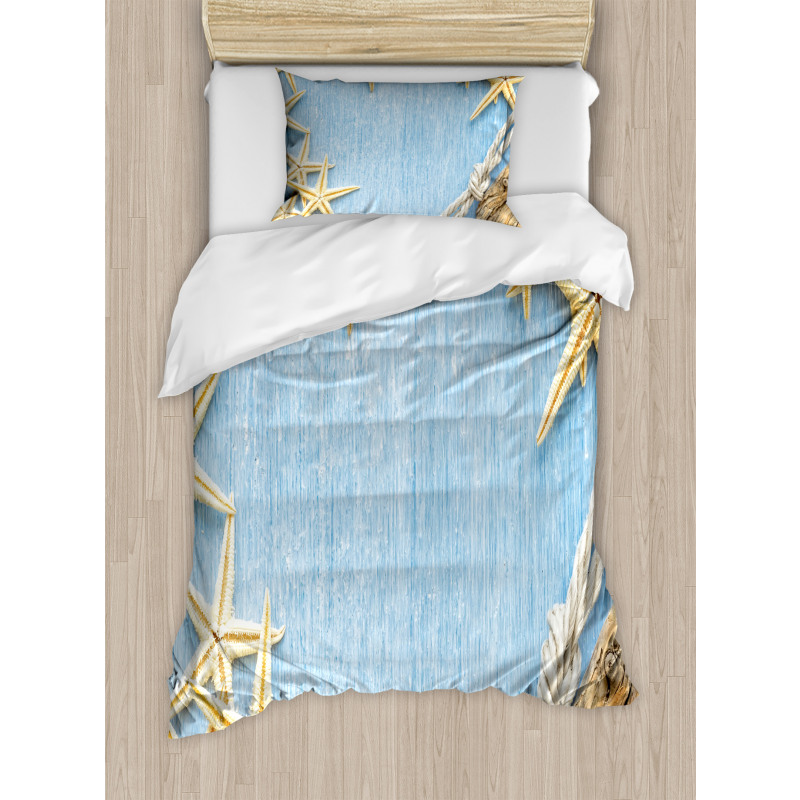 Maritime Beach Shell Duvet Cover Set