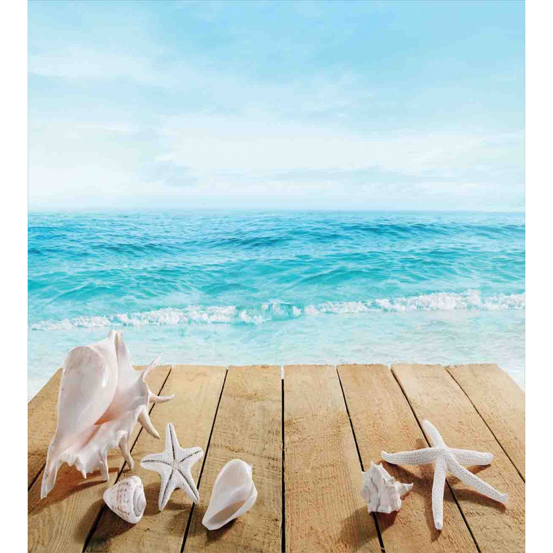 Sunshine Maldives Deck Duvet Cover Set