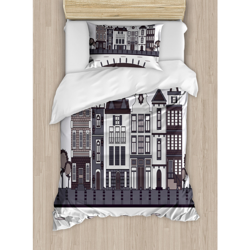 City Scenery Duvet Cover Set