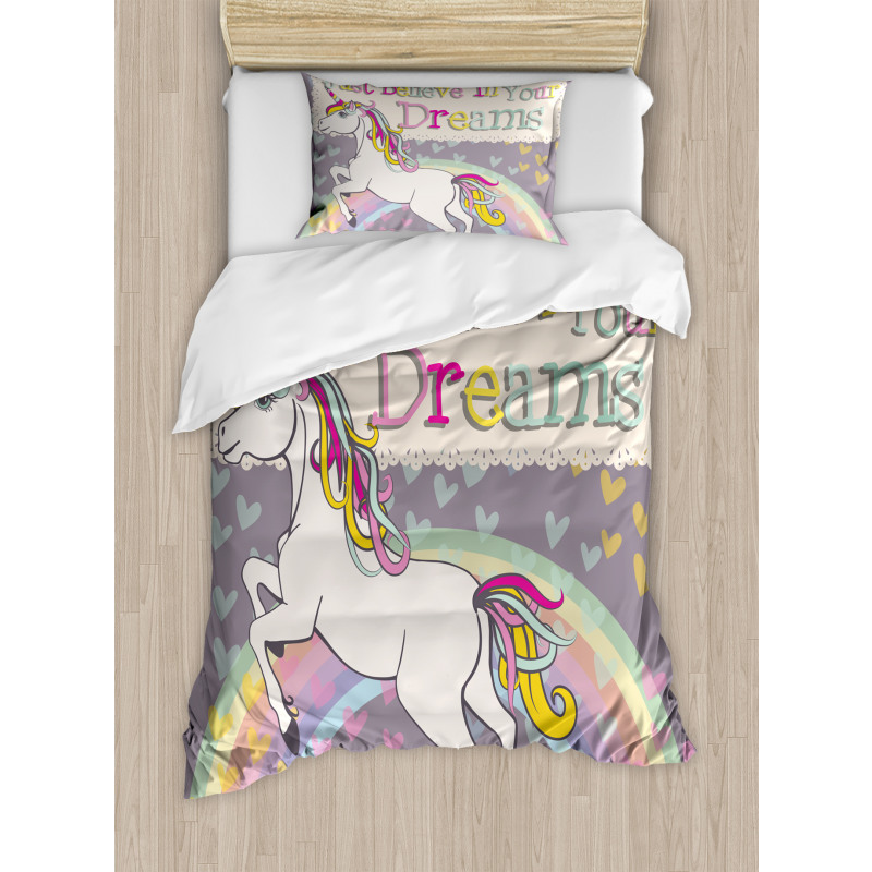 Believe in Your Dreams Duvet Cover Set