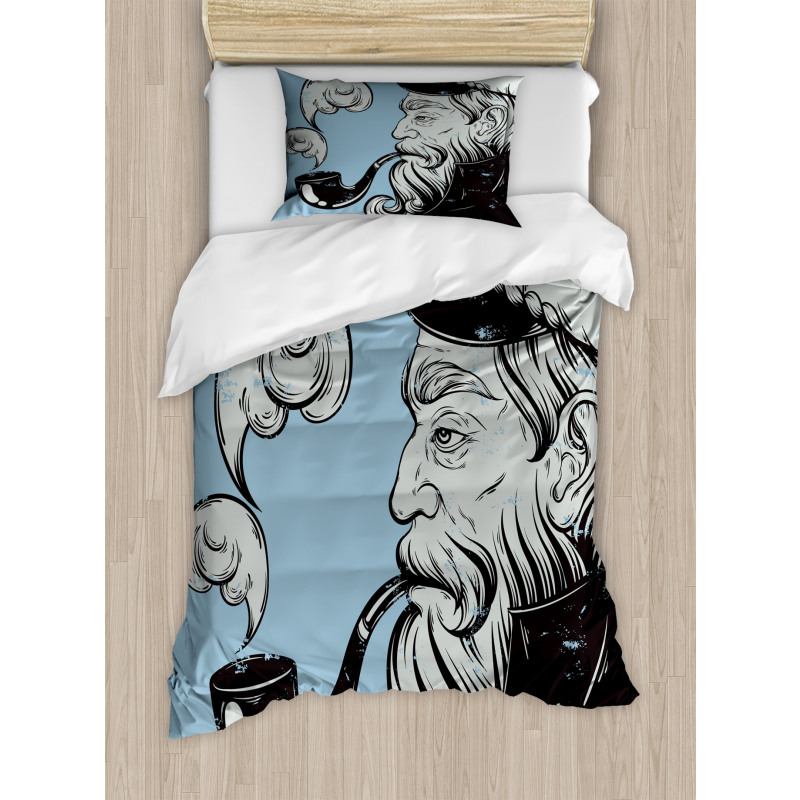 Old Seaman Pipe Duvet Cover Set