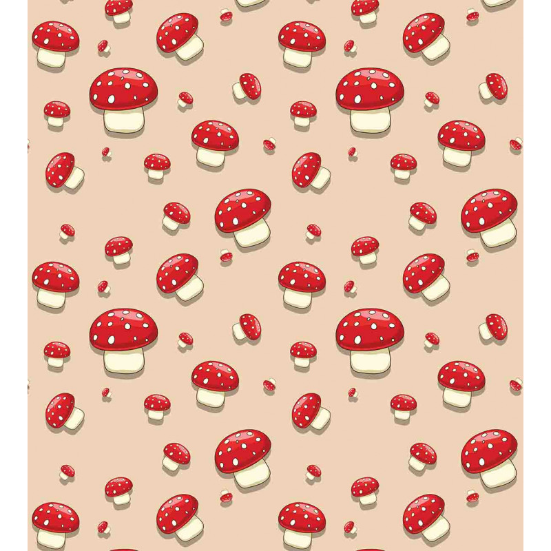 Cartoon Mushrooms Duvet Cover Set