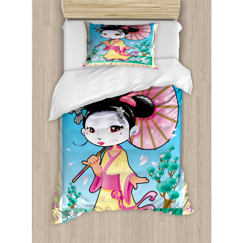 Geisha Duvet Cover Set