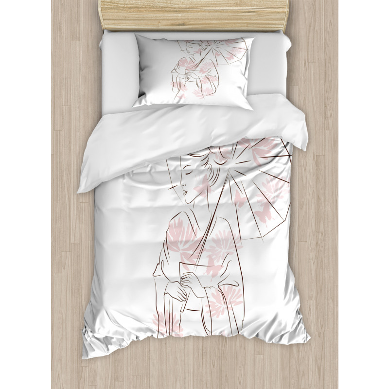 Geisha Girl Duvet Cover Set