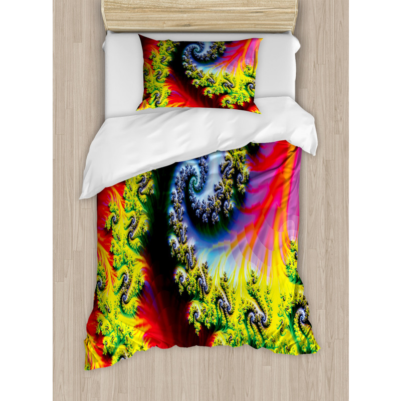 Abstract Fantasy Psychedelic Duvet Cover Set