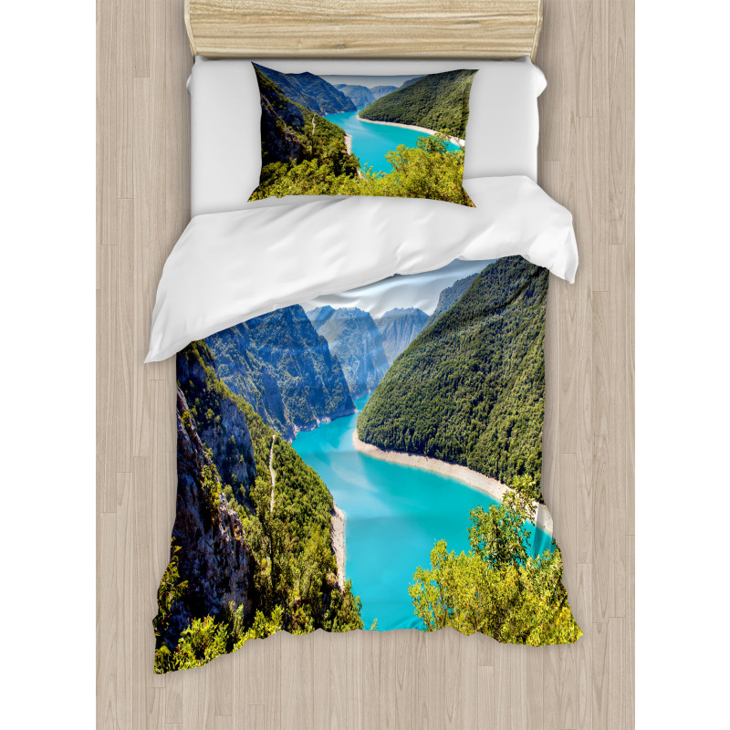 Piva Canyon Montenegro Duvet Cover Set