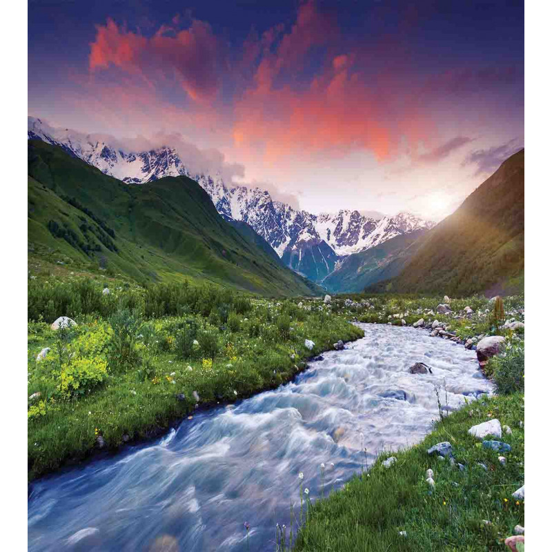 Georgia Caucasus Hills Duvet Cover Set