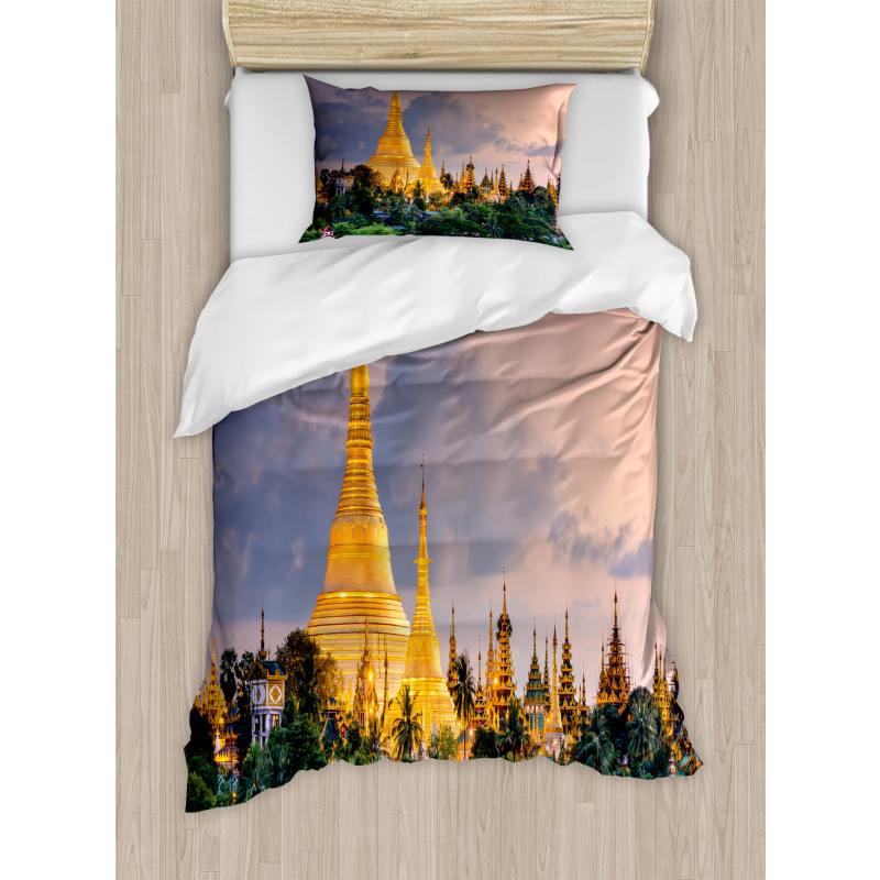 Yangon Myanmar View Duvet Cover Set