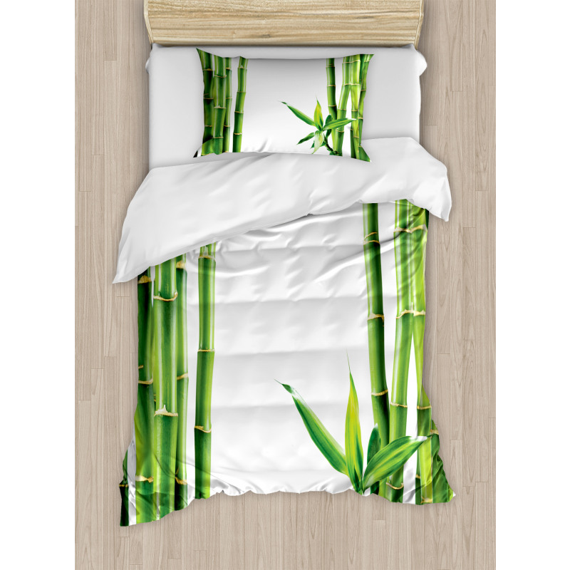 Branches of Bamboo Plant Duvet Cover Set