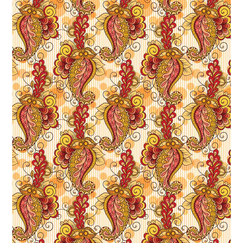 Ornate Paisley Duvet Cover Set