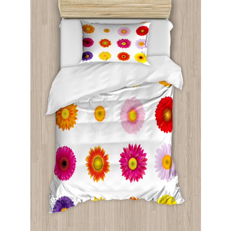 Colorful Petals Love Duvet Cover Set