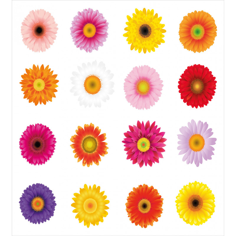 Colorful Petals Love Duvet Cover Set