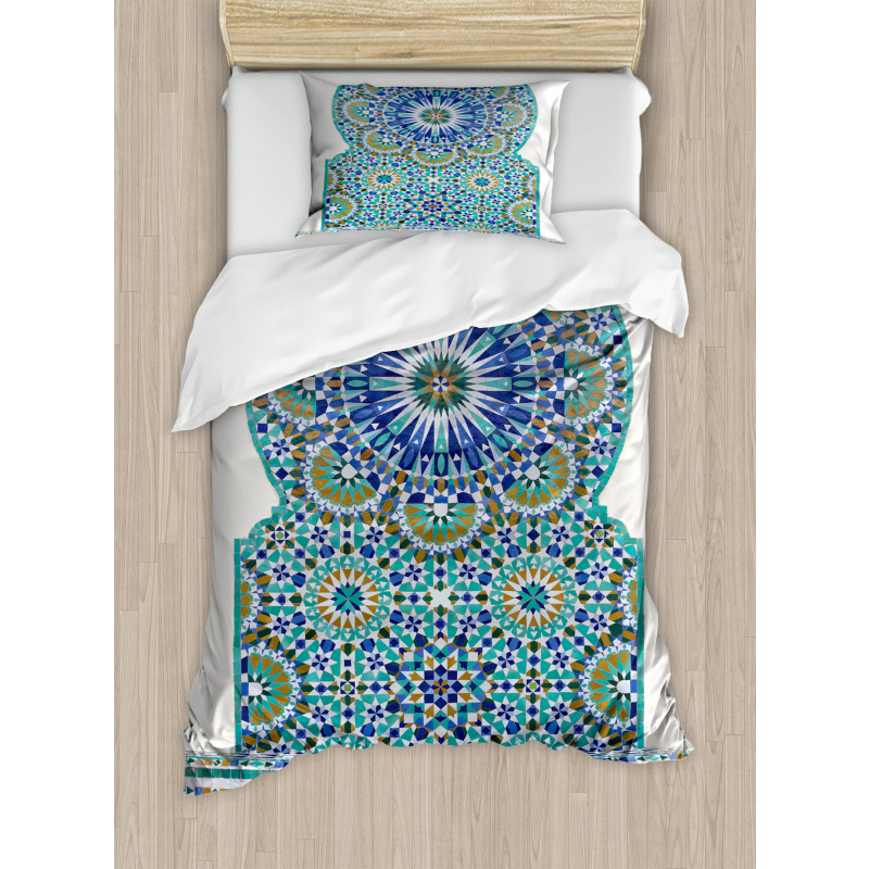 Eastern Ceramic Tile Duvet Cover Set