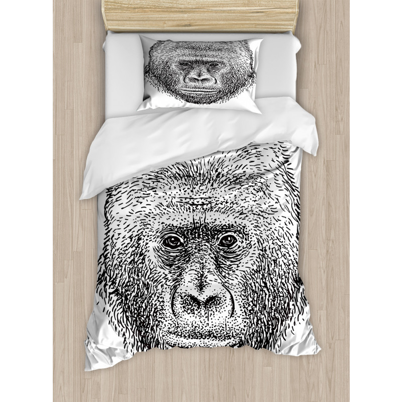 Wild Animal Portrait Duvet Cover Set