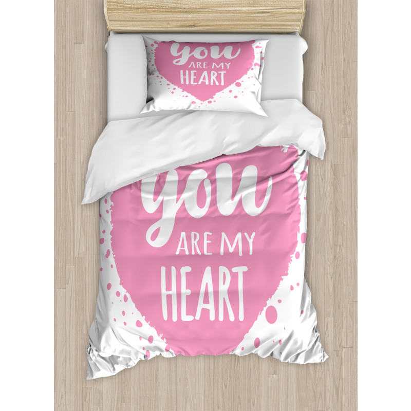 You Are My Heart Duvet Cover Set