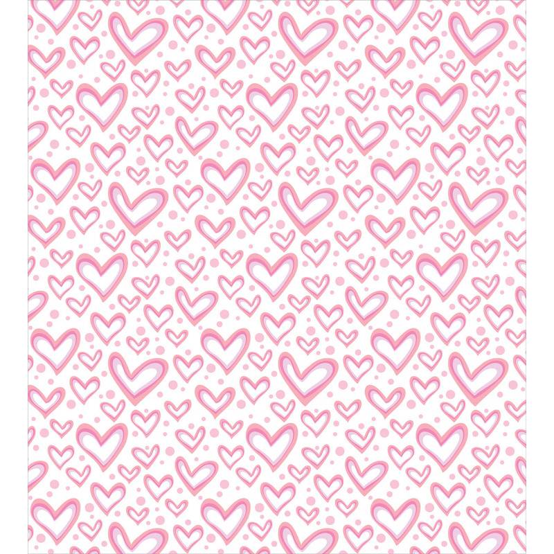 Hearts and Rounds Duvet Cover Set