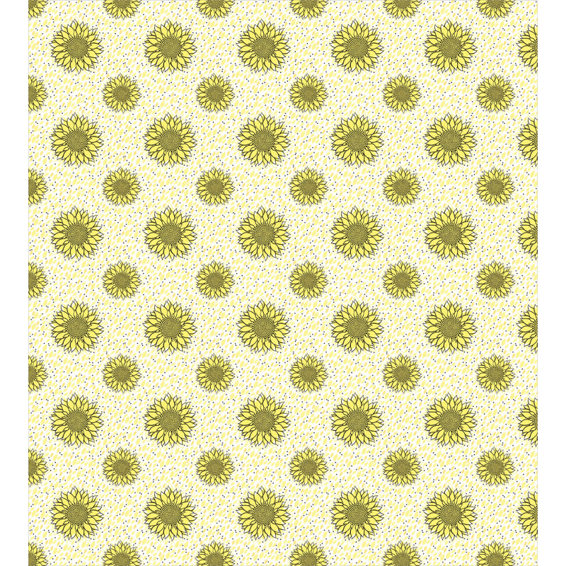 Sunflowers Spots Duvet Cover Set