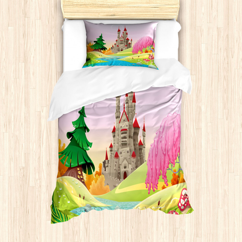 Fairytale Castle Woodland Duvet Cover Set