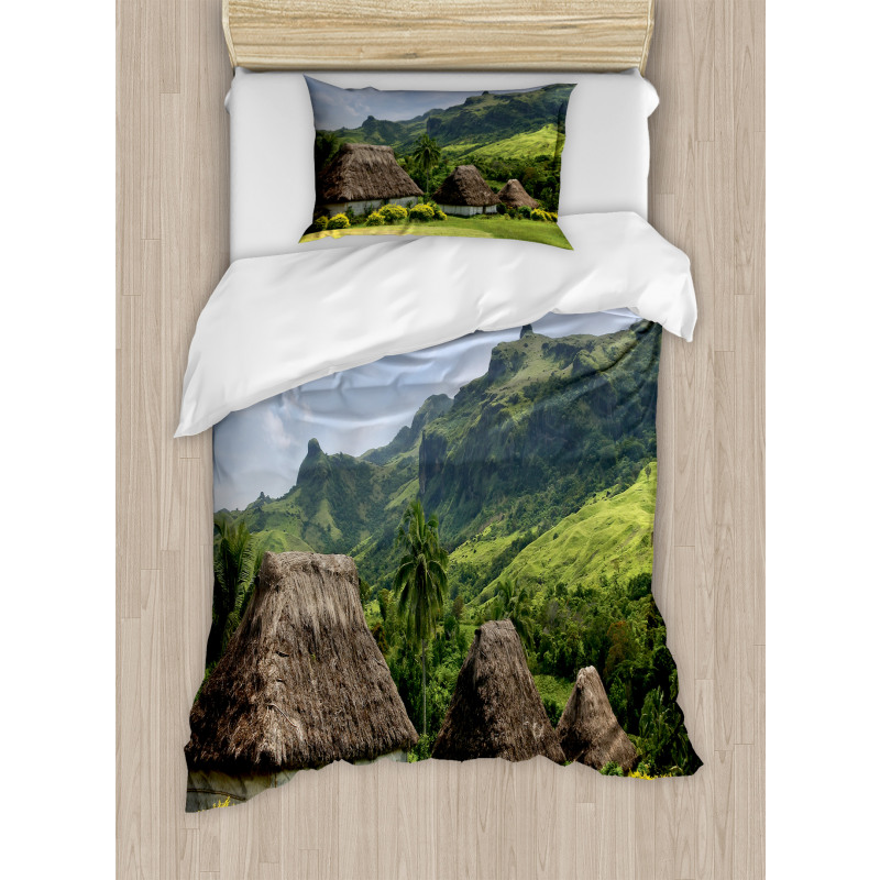 Greenland Scene Navala Village Duvet Cover Set