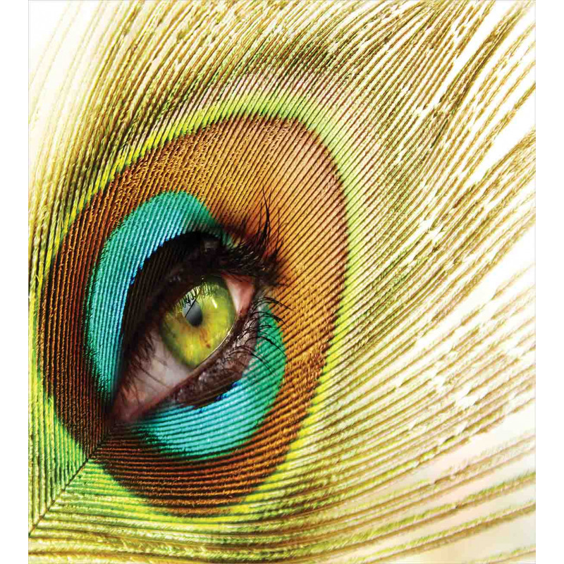 Peacock Feather Eye Duvet Cover Set