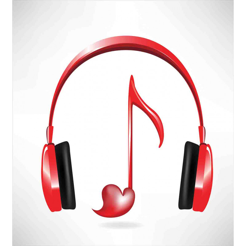 Love Sound Headphones Duvet Cover Set