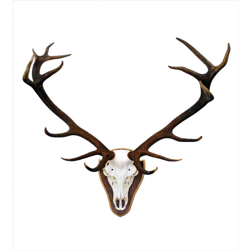 Deer Stag Bones Mounted Duvet Cover Set