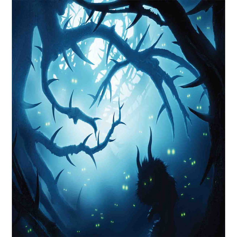 Night Forest Halloween Duvet Cover Set
