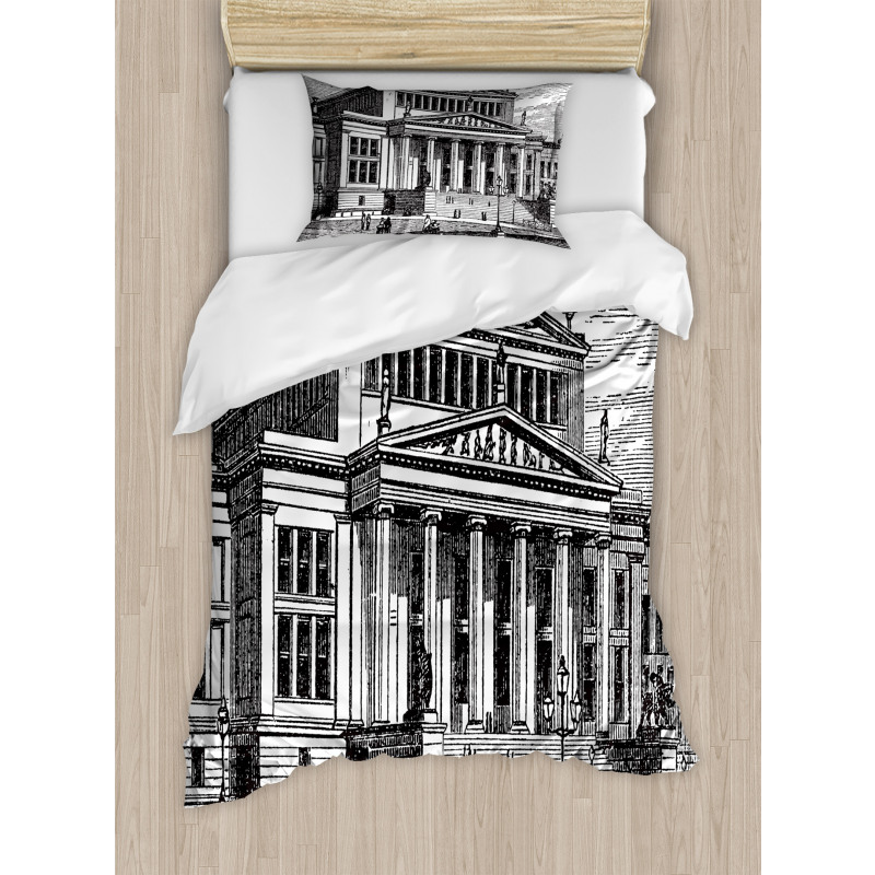 Engraved Konzerthaus Berlin Duvet Cover Set