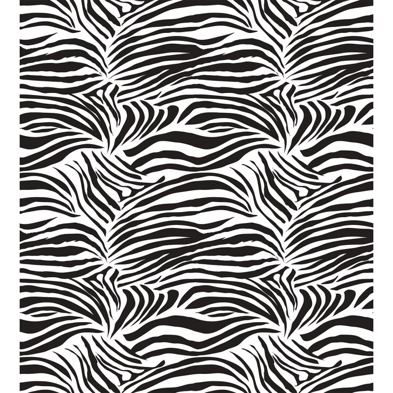 Wild Zebra Lines Duvet Cover Set