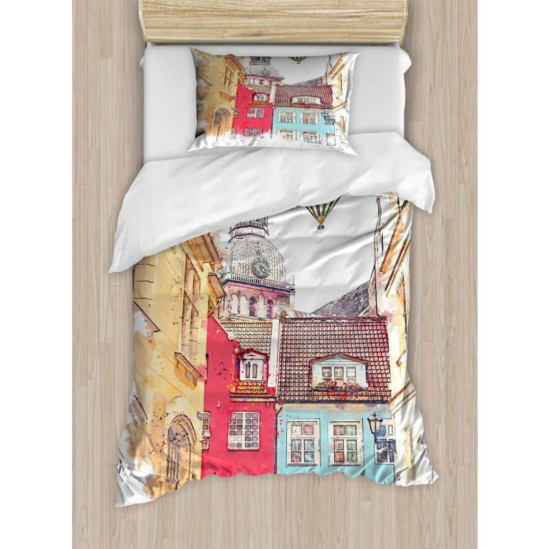 Architecture of Riga Duvet Cover Set