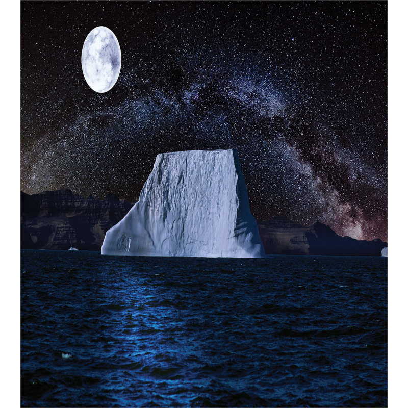 Iceberg Reflection Sky Duvet Cover Set