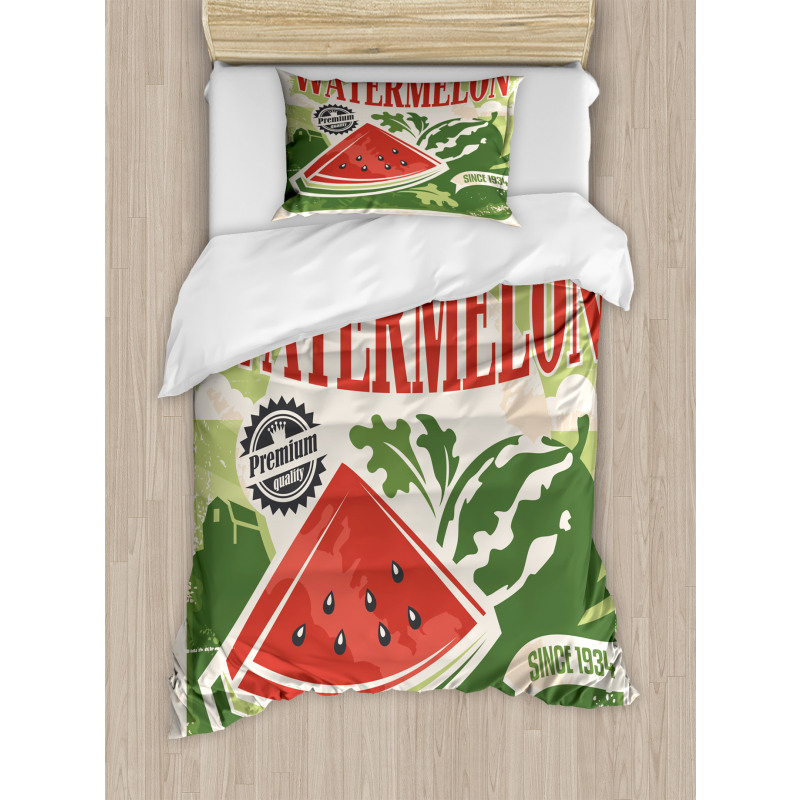 Old Faded Funny Graphic Duvet Cover Set