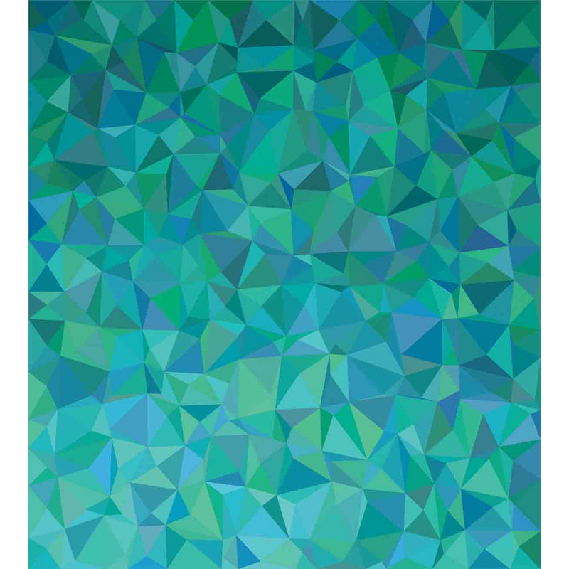 Triangle Mosaic Design Duvet Cover Set