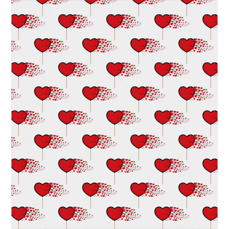 Hearts Lollipops Duvet Cover Set