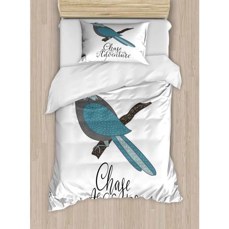 Chase Adventure Exotic Bird Duvet Cover Set