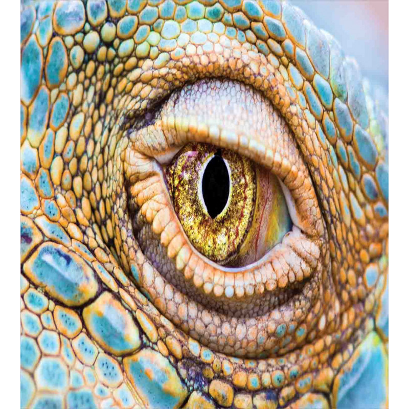 Tropic Reptiles Iguana Duvet Cover Set